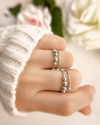 The Fidget Bead Ring