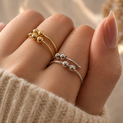 The Fidget Bead Ring